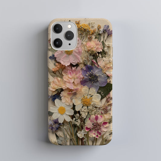 🌼 Pressed Garden Bouquet Protective Phone Case