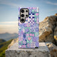 💜 Pastel Pop Patchwork Protective Phone Case