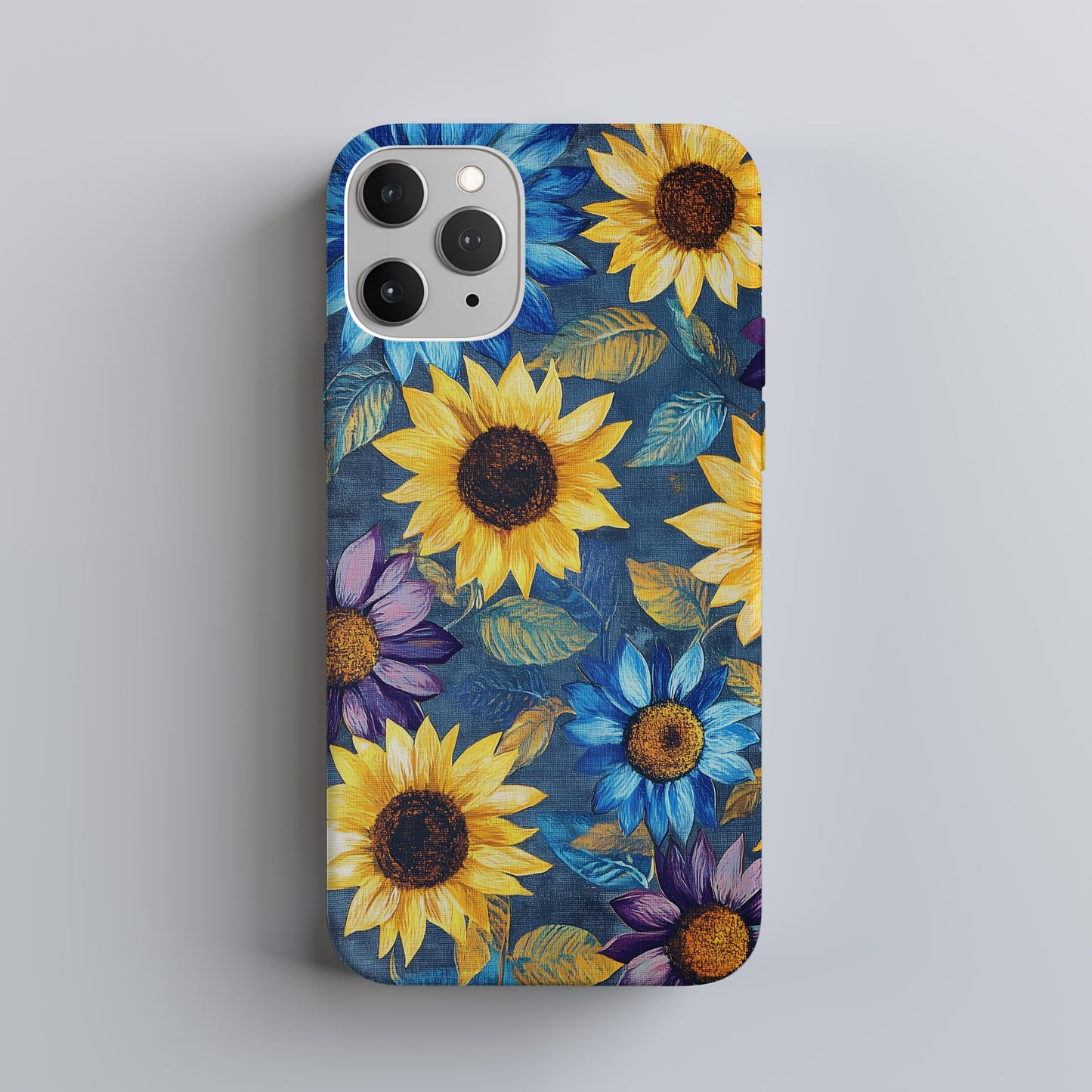 🌻 “Vibrant Sunflower Spectrum” Protective Phone Case