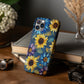 🌻 “Vibrant Sunflower Spectrum” Protective Phone Case
