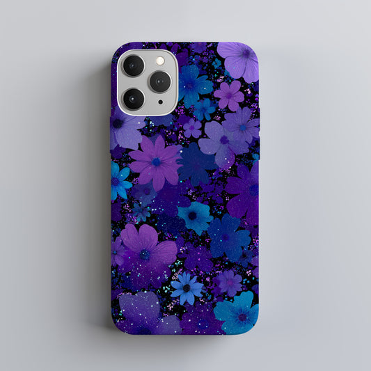 💙💜 “Cosmic Night Garden” Protective Phone Case