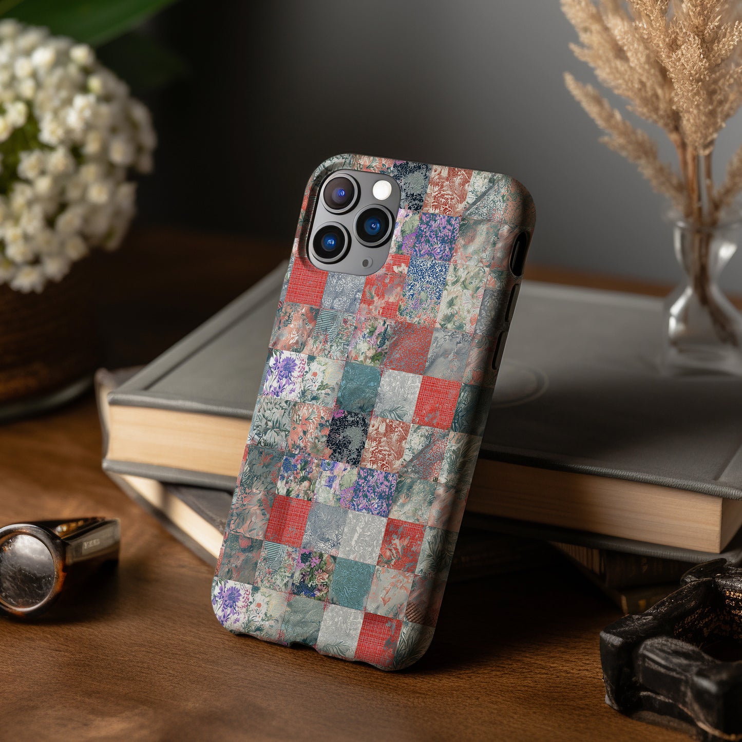 Vibrant Garden Patchwork Protective Phone Case