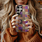 Autumn Bloom Patchwork Protective Phone Case