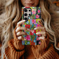 Tropical Bloom Patchwork Protective Phone Case