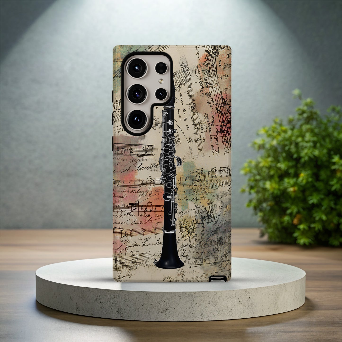 :  🎼 Vintage Clarinet Phone Case