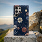 Celestial Night Bloom Protective Phone Case