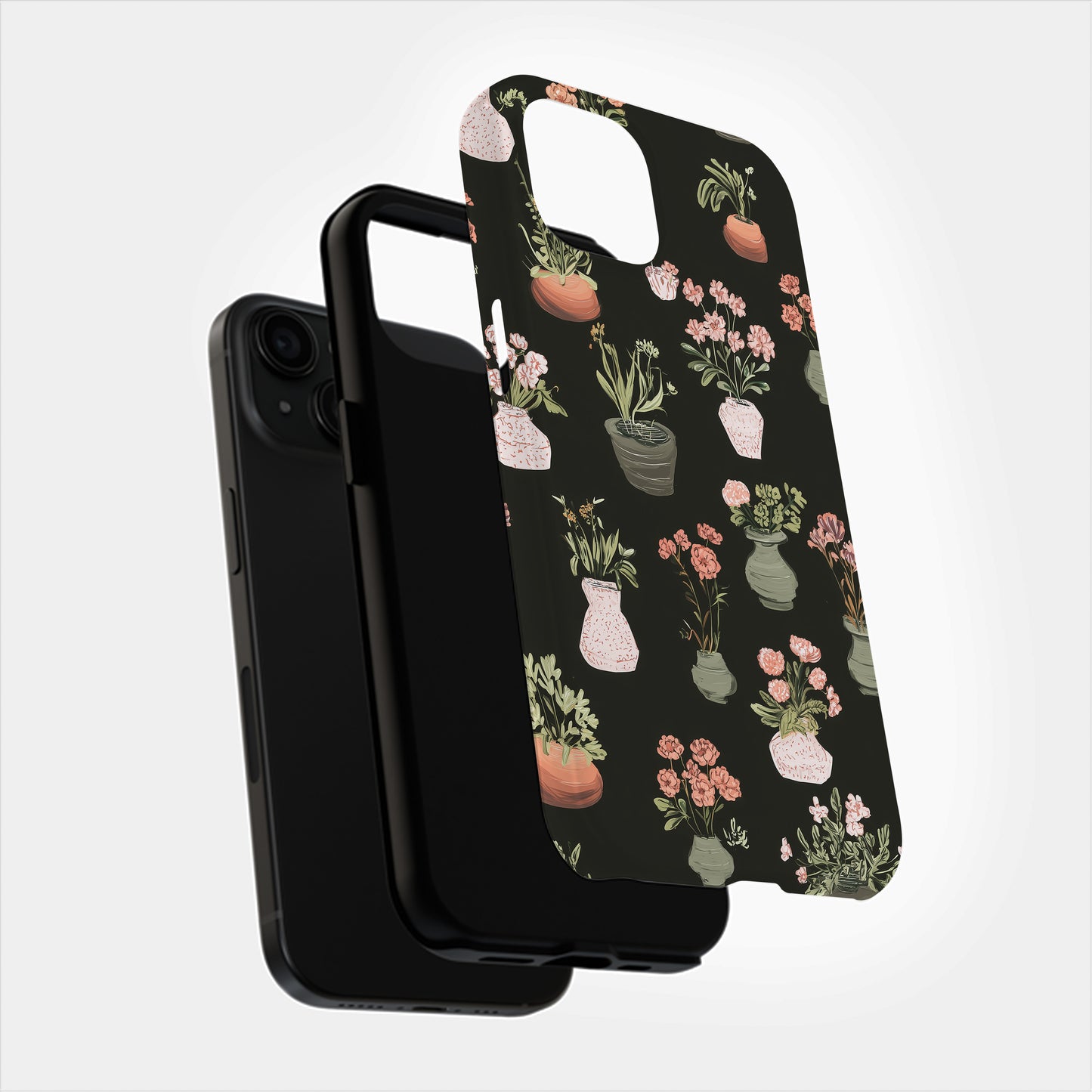 Botanical Vase Garden Protective Phone Case