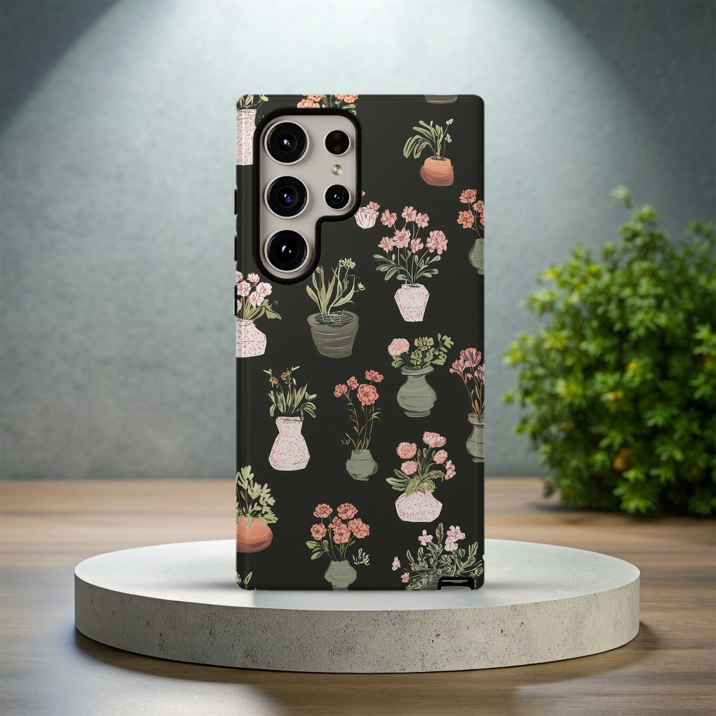 Botanical Vase Garden Protective Phone Case
