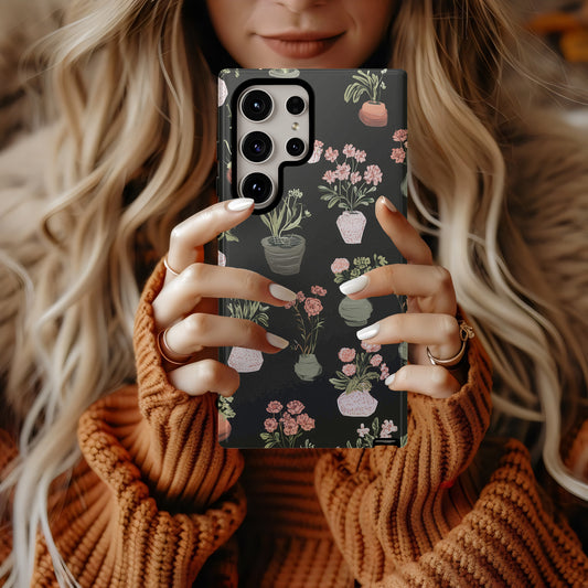 Botanical Vase Garden Protective Phone Case