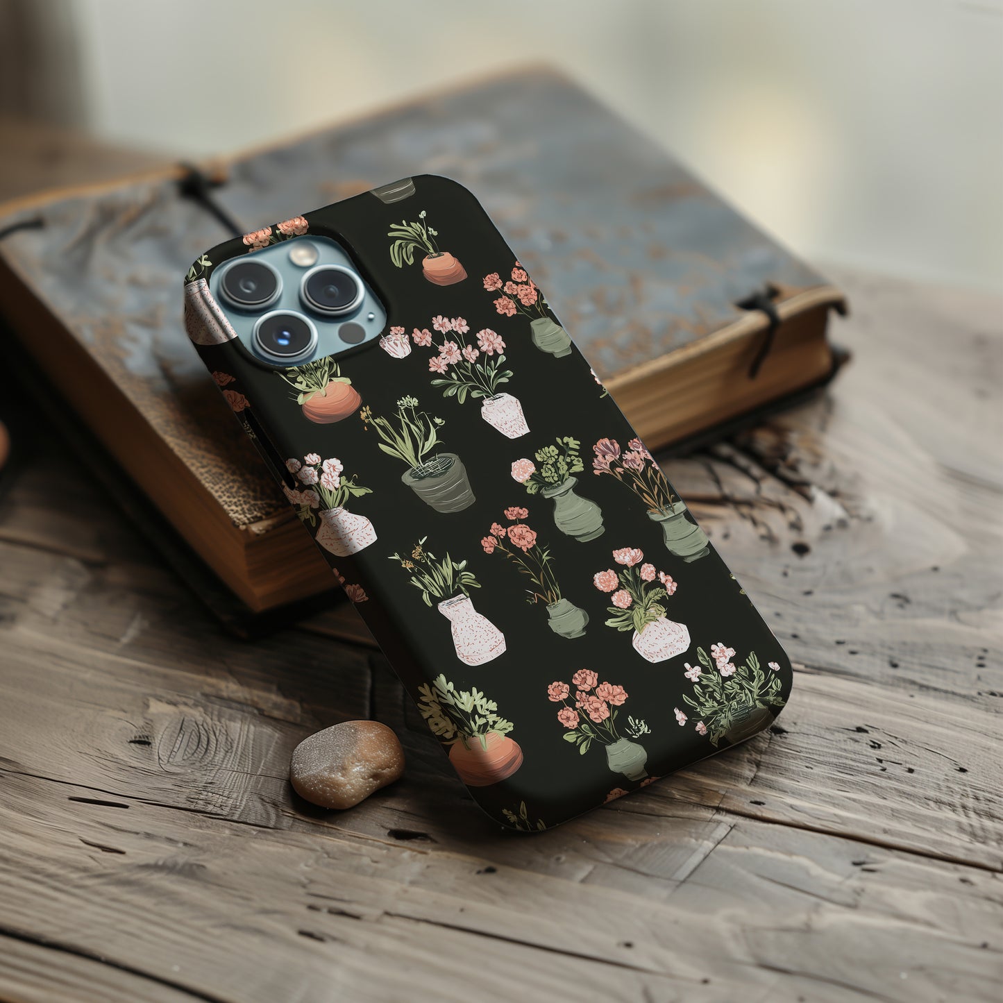 Botanical Vase Garden Protective Phone Case