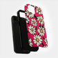 🌼 Retro Daisy Pop – Hot Pink Floral Protective Phone Case 🌼
