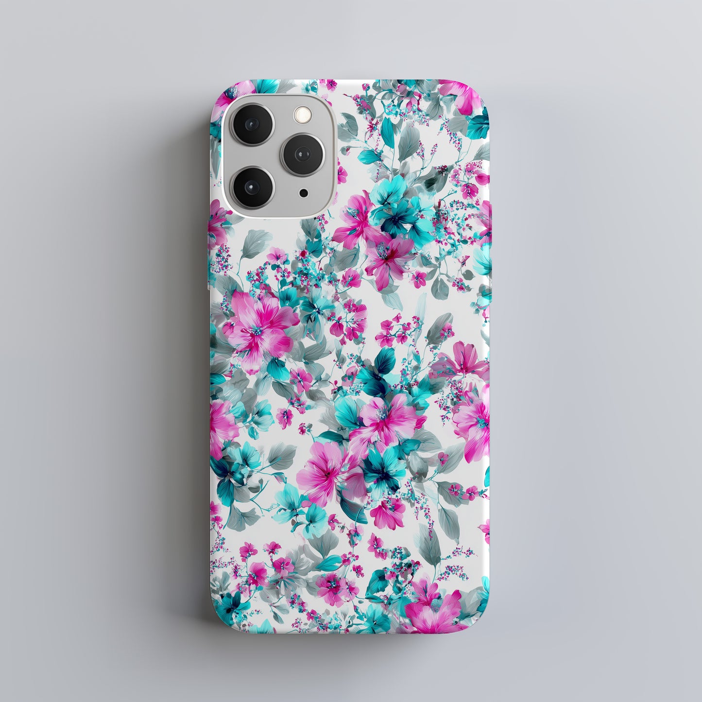 🌺 Tropical Breeze Floral Protective Phone Case