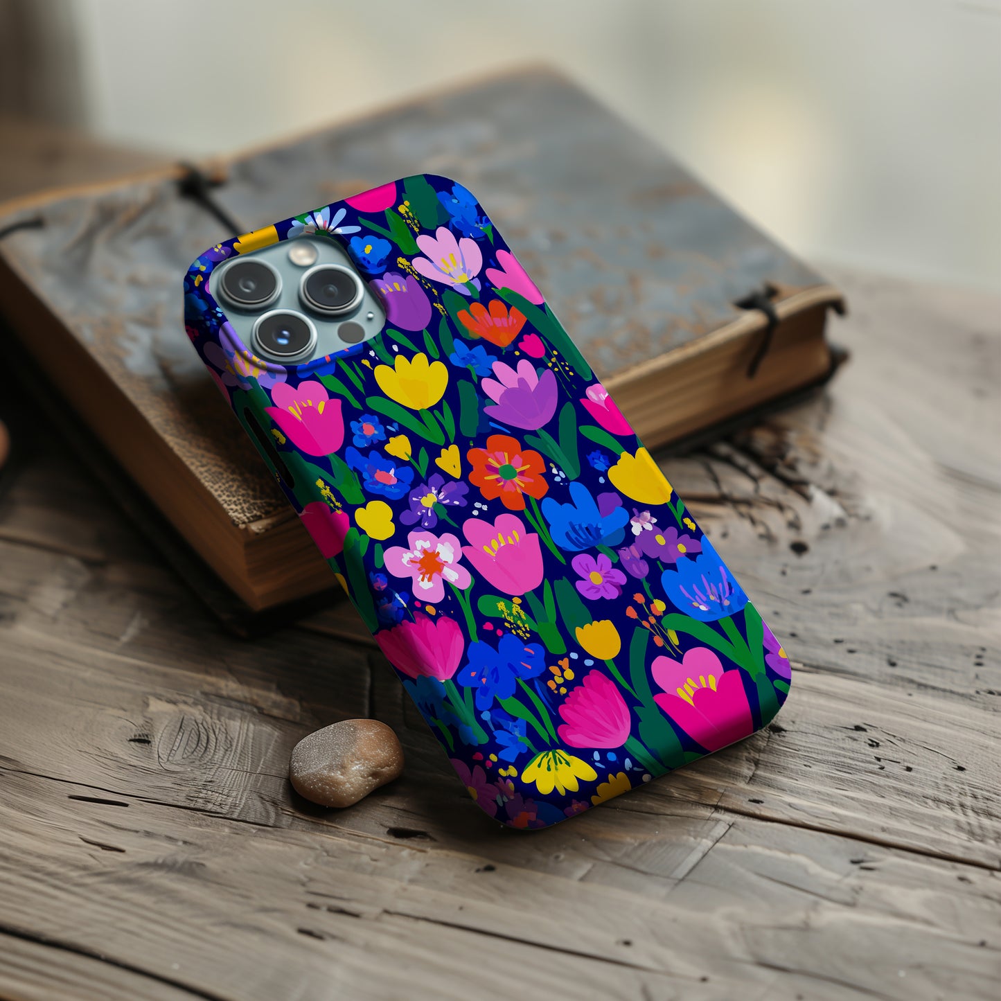 🌸 Vibrant Wildflower Garden Protective Phone Case 🌸
