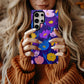 🌺 Midnight Bloom Floral Protective Phone Case 🌺