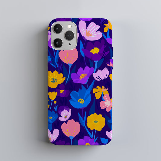 🌺 Midnight Bloom Floral Protective Phone Case 🌺