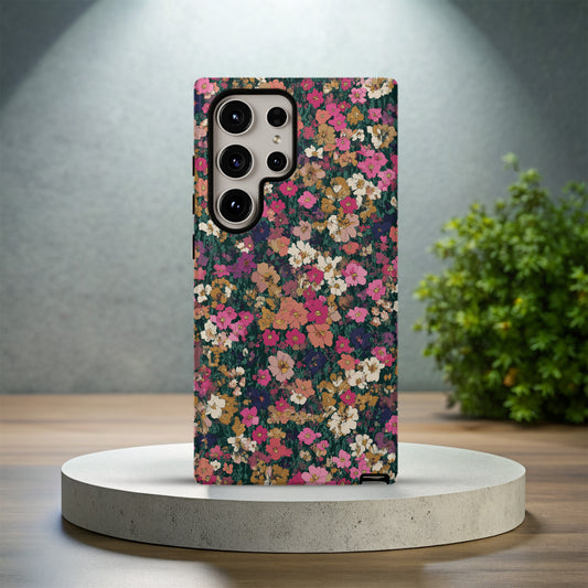 🌸 Wildflower Bloom Garden Protective Phone Case