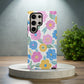 🌼 Retro Pop Bloom Protective Phone Case
