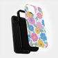 🌼 Retro Pop Bloom Protective Phone Case