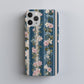 🌿 Vintage Stripe Garden Protective Phone Case