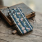 🌿 Vintage Stripe Garden Protective Phone Case