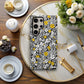 Golden Bloom Floral Phone Case