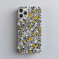 Golden Bloom Floral Phone Case