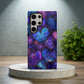 Galaxy Heart Aesthetic Phone Case – Purple & Blue Cosmic Love Design