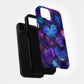 Galaxy Heart Aesthetic Phone Case – Purple & Blue Cosmic Love Design