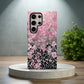 🌸🐆 Blush Bloom Leopard Protective Phone Case