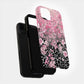 🌸🐆 Blush Bloom Leopard Protective Phone Case
