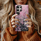 🌸🐆 Blush Bloom Leopard Protective Phone Case