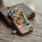Vintage Monarch Butterfly Collage Protective Phone Case