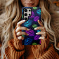 Neon Kiss Lips Protective Phone Case