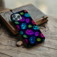 Neon Kiss Lips Protective Phone Case