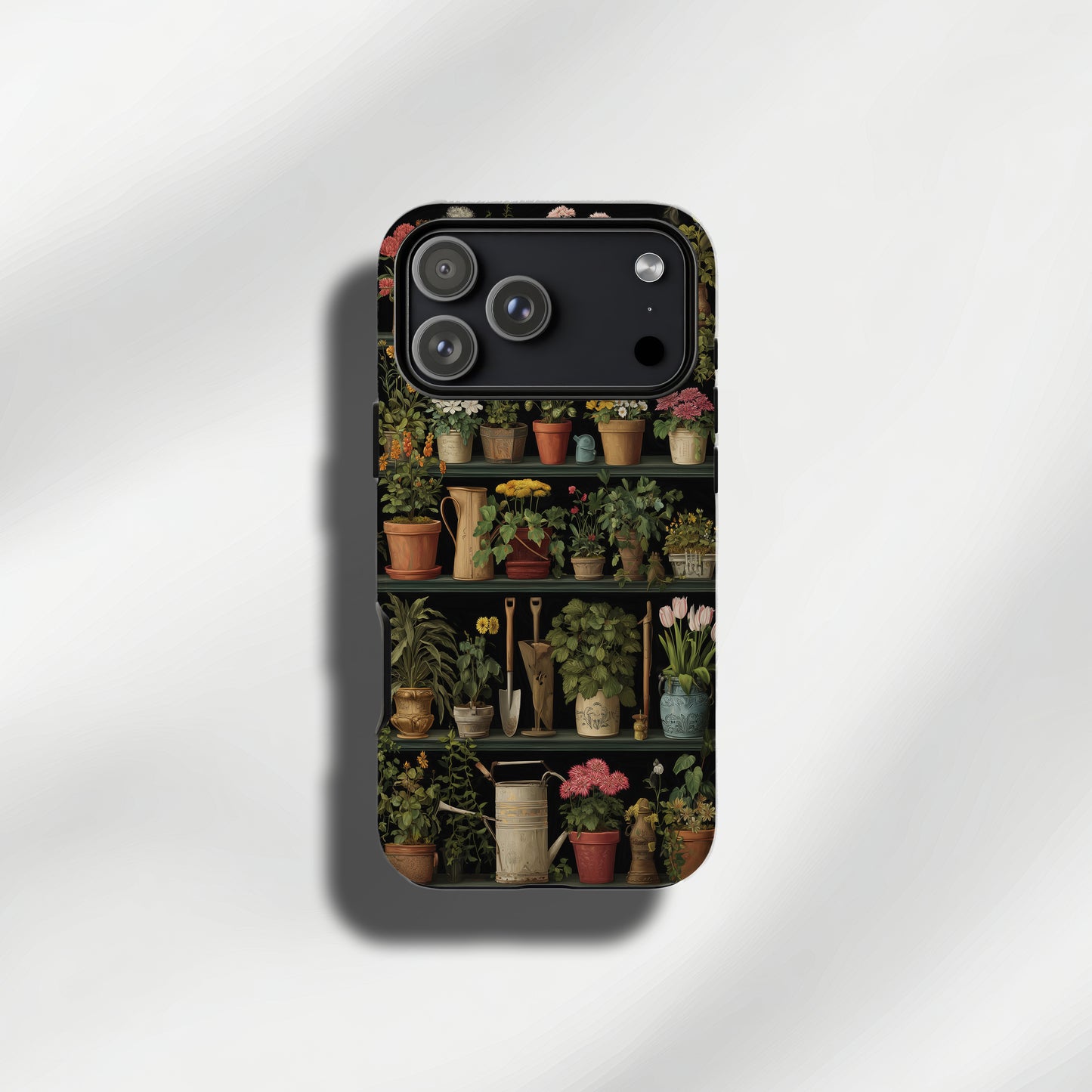 Vintage Botanical Garden Shelf Phone Case