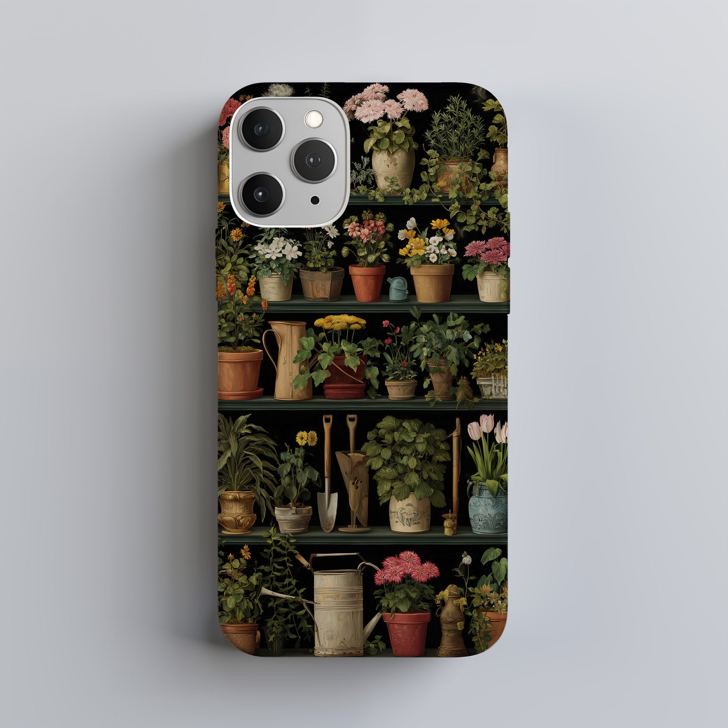 Vintage Botanical Garden Shelf Phone Case