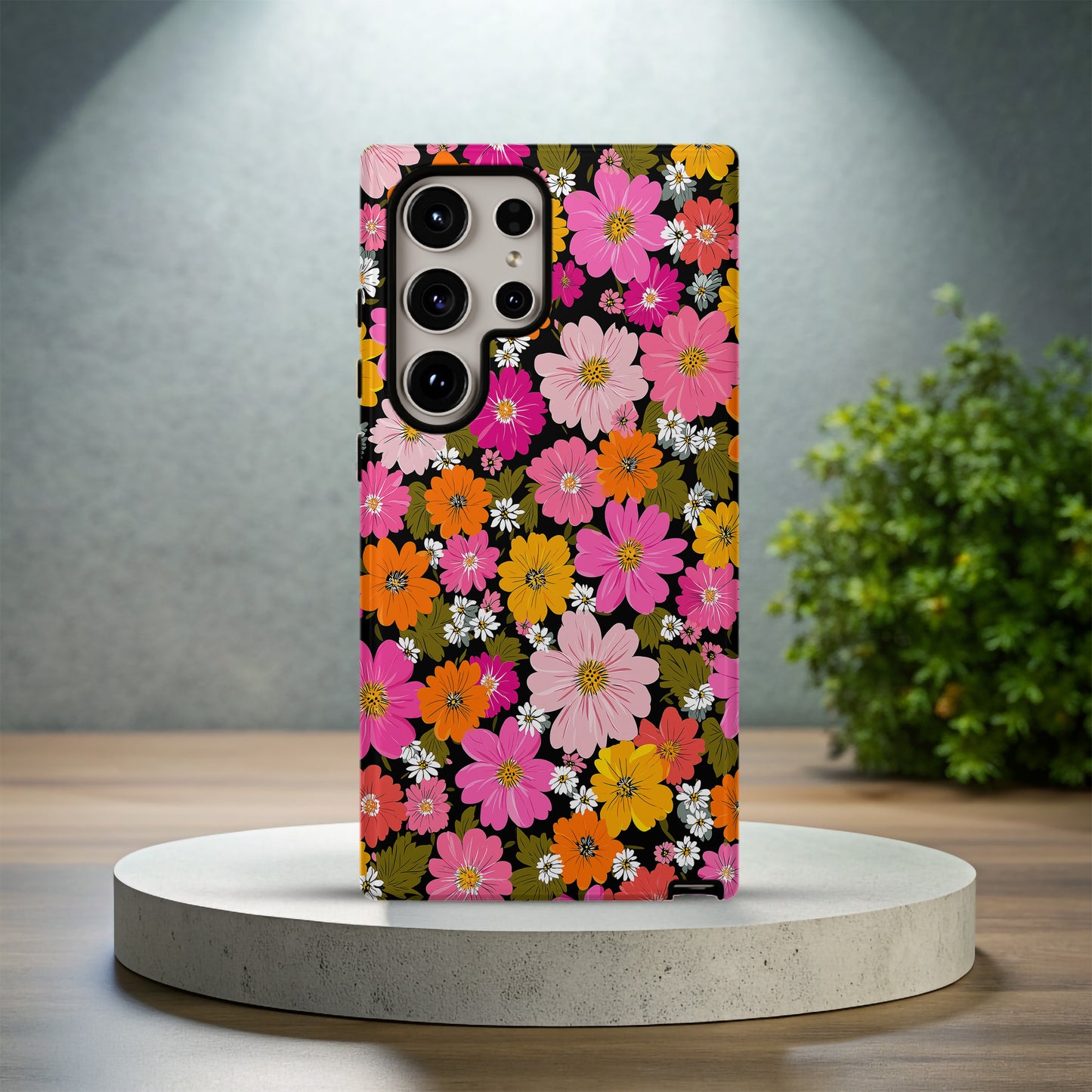 Retro Wildflower Pop Phone Case