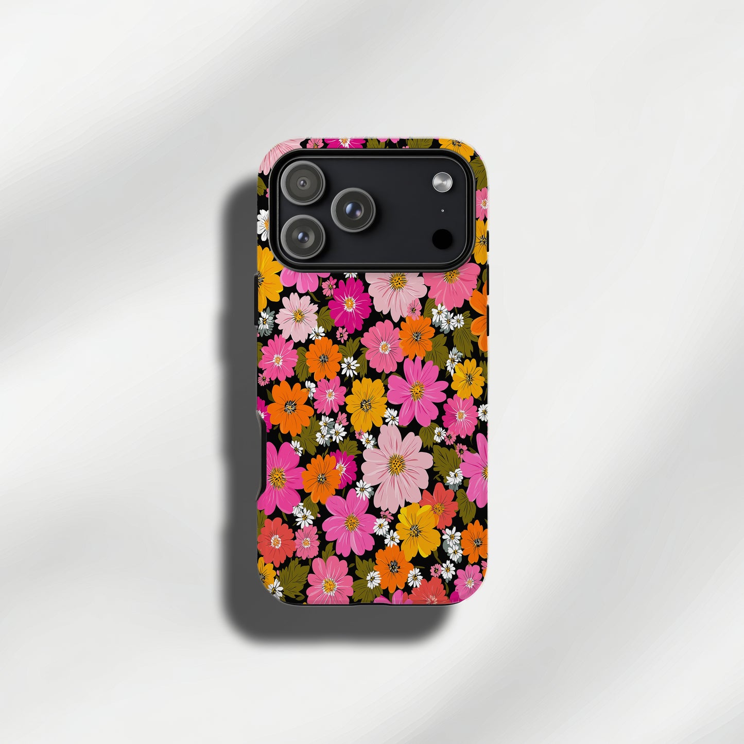 Retro Wildflower Pop Phone Case