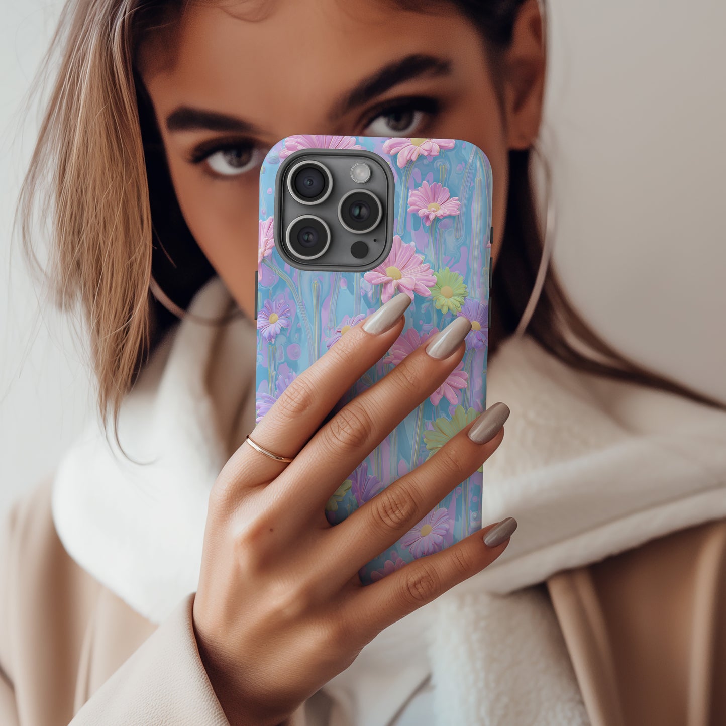 Pastel Dream Daisy Phone Case