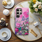 Blush Garden Bunny Protective Phone Case