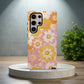 Golden Hour Blossom Protective Phone Case
