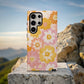Golden Hour Blossom Protective Phone Case