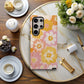Golden Hour Blossom Protective Phone Case