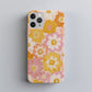 Golden Hour Blossom Protective Phone Case