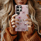 Blush Butterfly Hearts Protective Phone Case