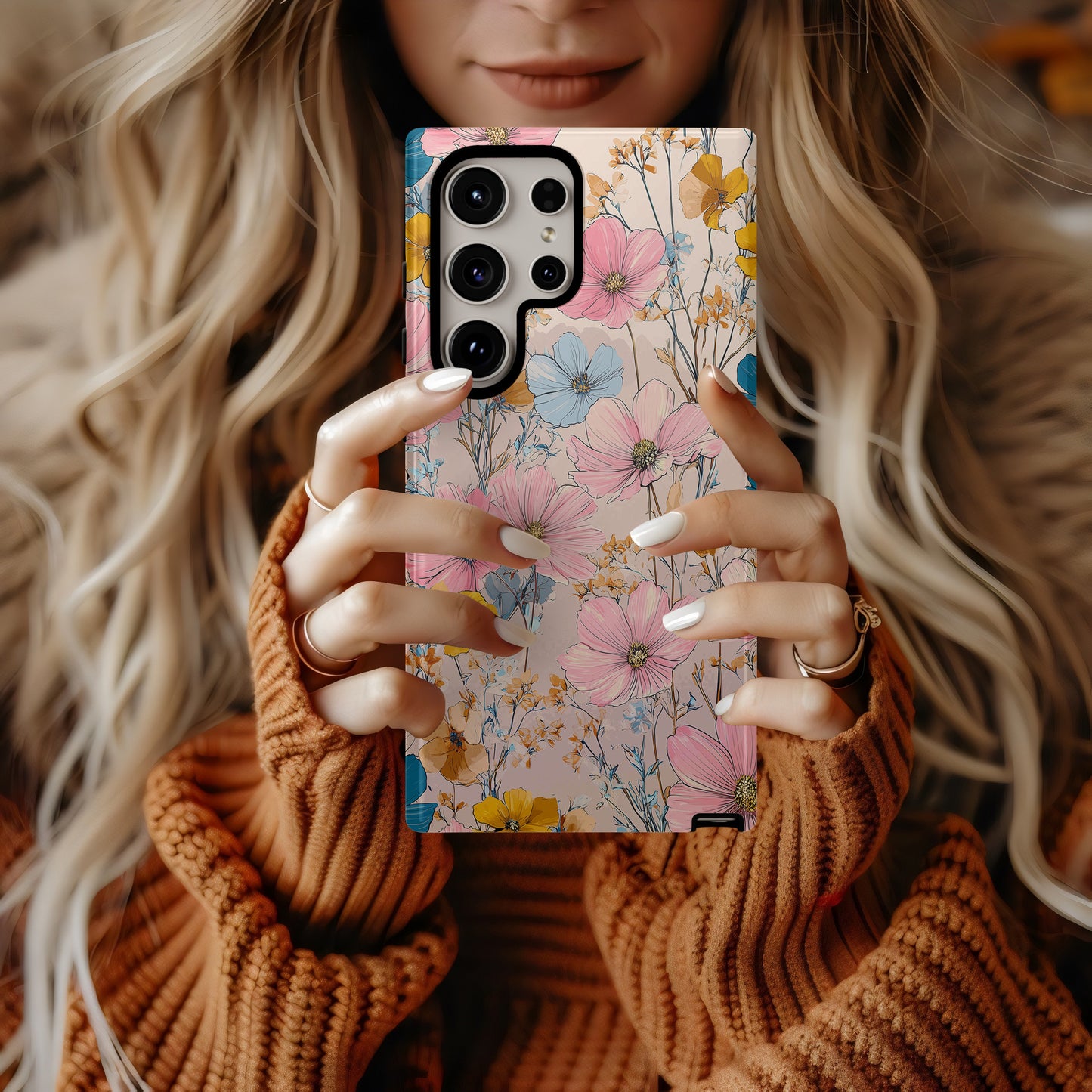 Wildflower Meadow Protective Phone Case