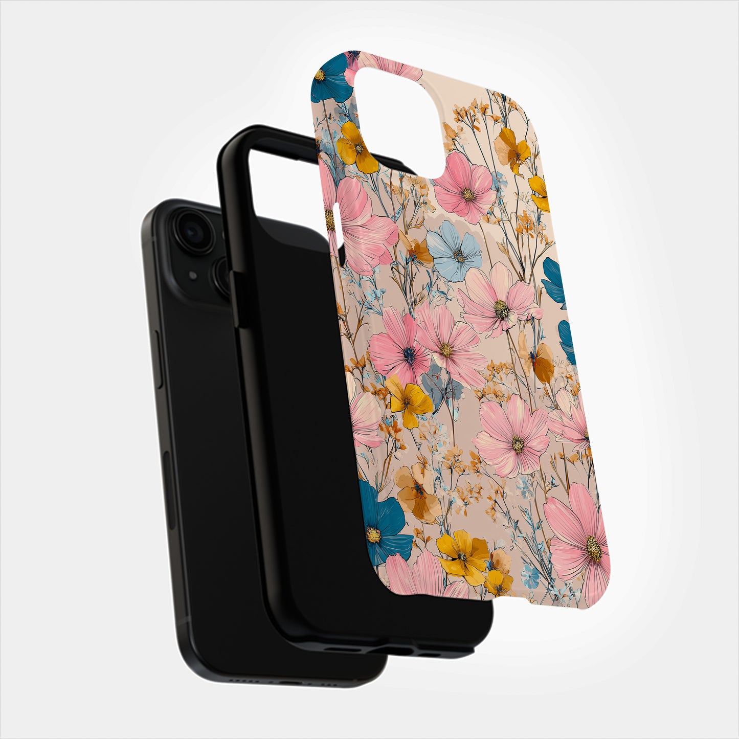 Wildflower Meadow Protective Phone Case