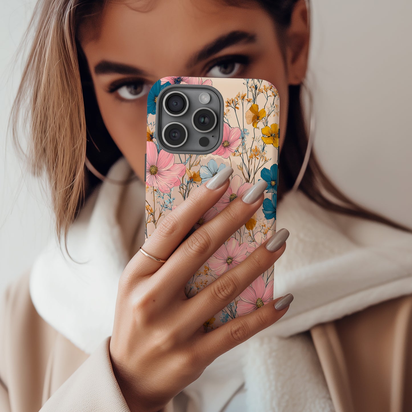 Wildflower Meadow Protective Phone Case