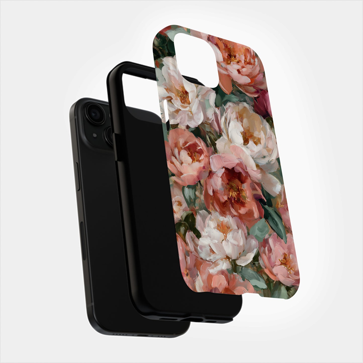 Heirloom Peony Garden Protective Phone Case