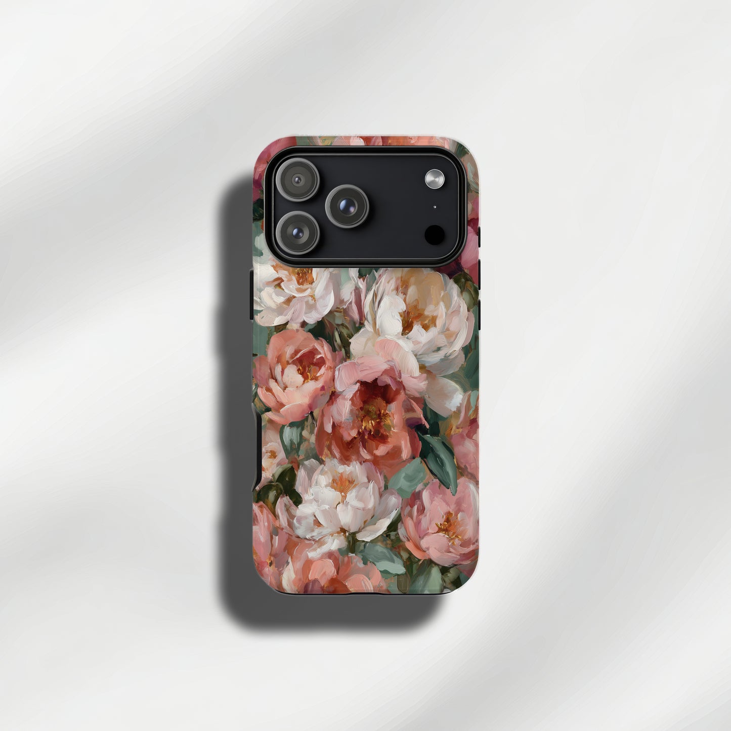 Heirloom Peony Garden Protective Phone Case